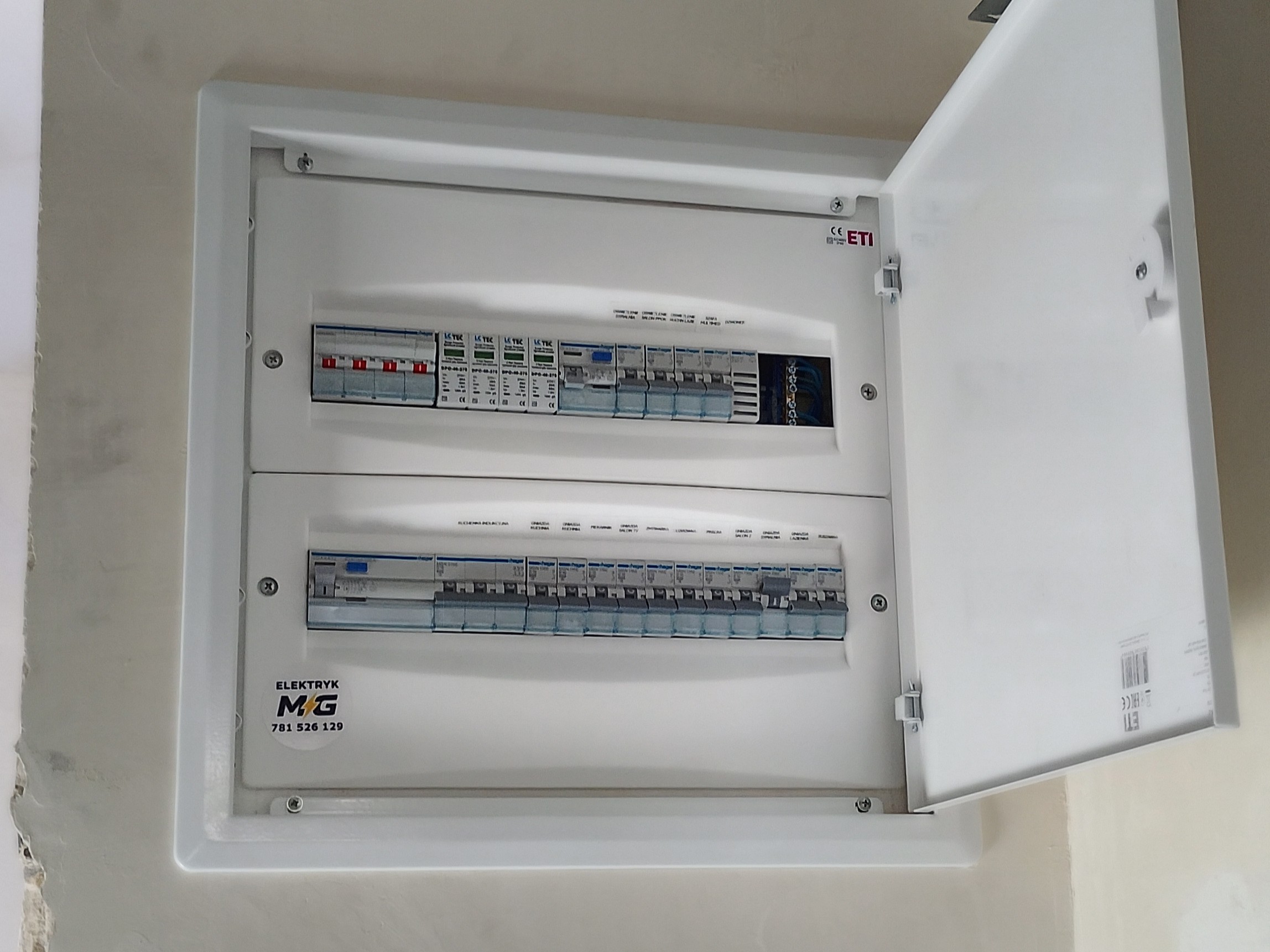 Modernizacja rozdzielnicy elektrycznej w lokalu lub mieszkaniu